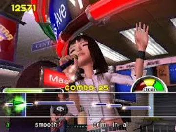 Karaoke Revolution screen shot game playing